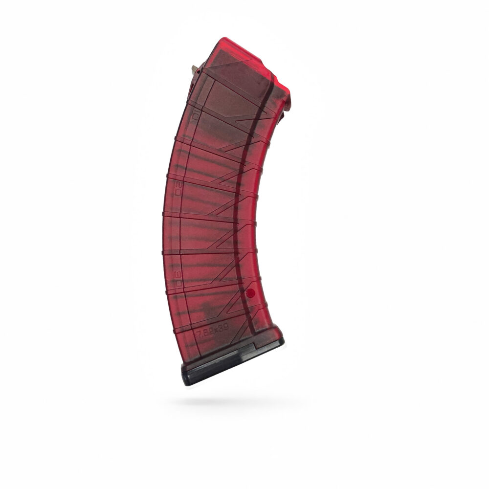 30 Round 7.62x39mm AK Magazine - Red 30 Round 7.62x39mm AK Magazine - Red