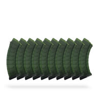 30 Round 7.62x39mm AK Magazine Green - 10 Pack