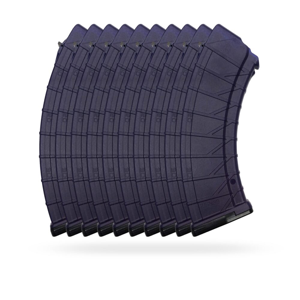 30 Round 7.62x39mm AK Magazine Blue - 10 Pack 30 Round 7.62x39mm AK Magazine Blue - 10 Pack