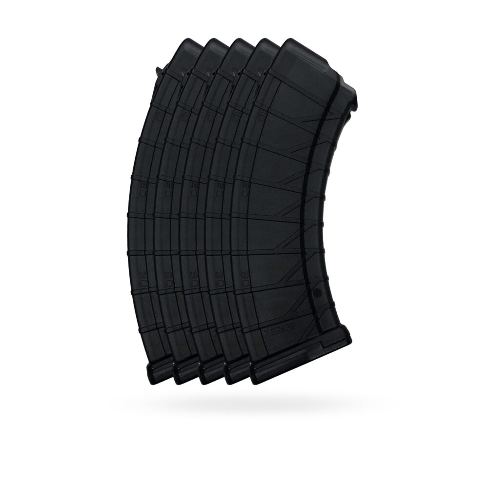 30 Round 7.62x39mm AK Magazine Black - 5 Pack 30 Round 7.62x39mm AK Magazine Black - 5 Pack