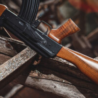 AK Beechwood Pistol Grip - Honey Blonde