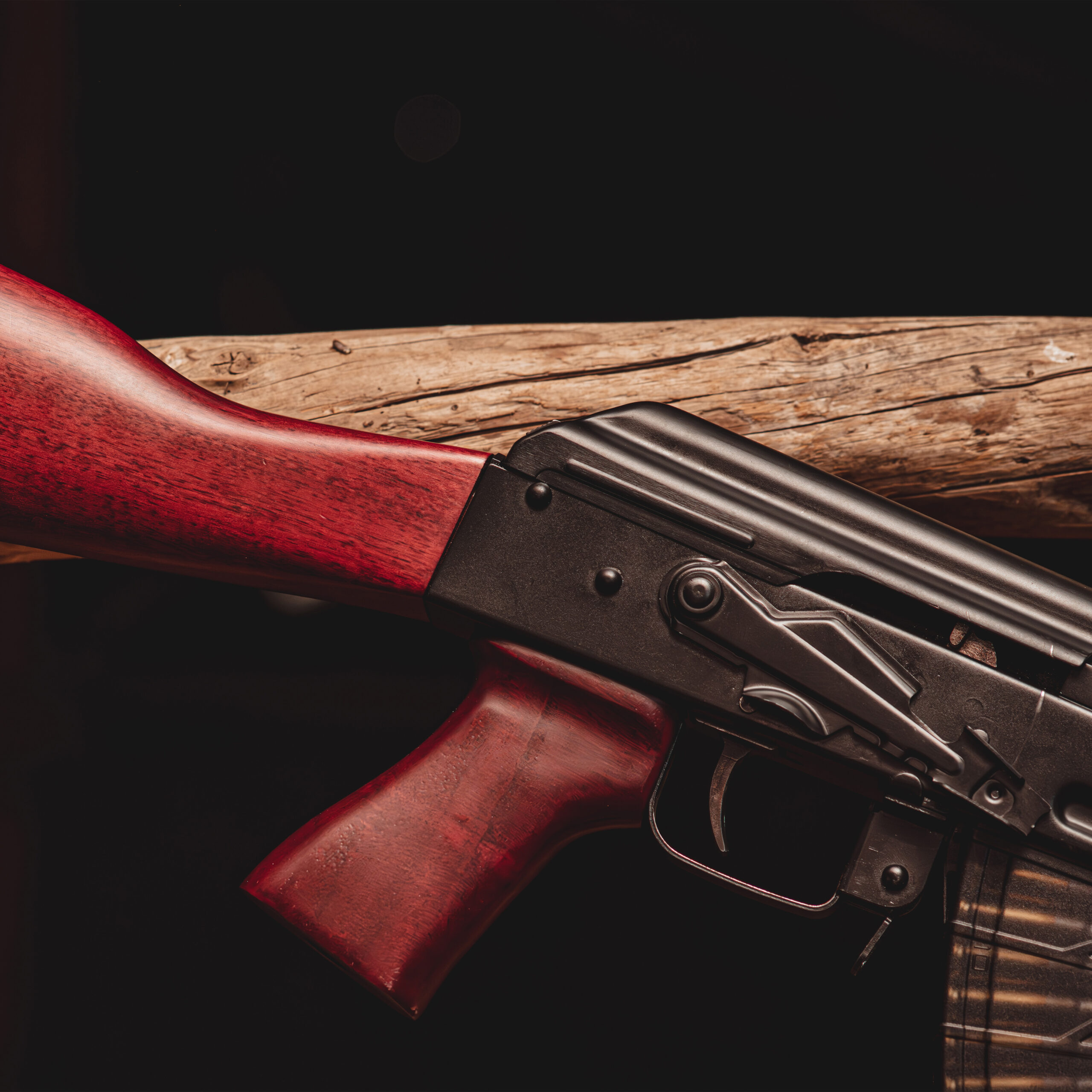 AK Beechwood Pistol Grip - Russian Red AK Beechwood Pistol Grip - Russian Red