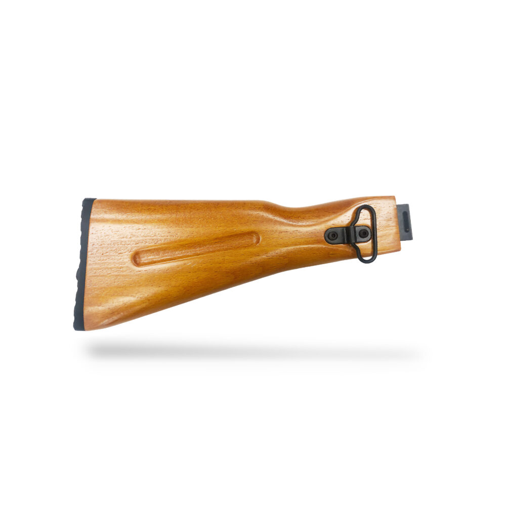 AKM Side-Folding Wood Stock Kit - Honey Blonde