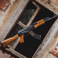 AKM Wood Upper Handguard - Honey Blonde