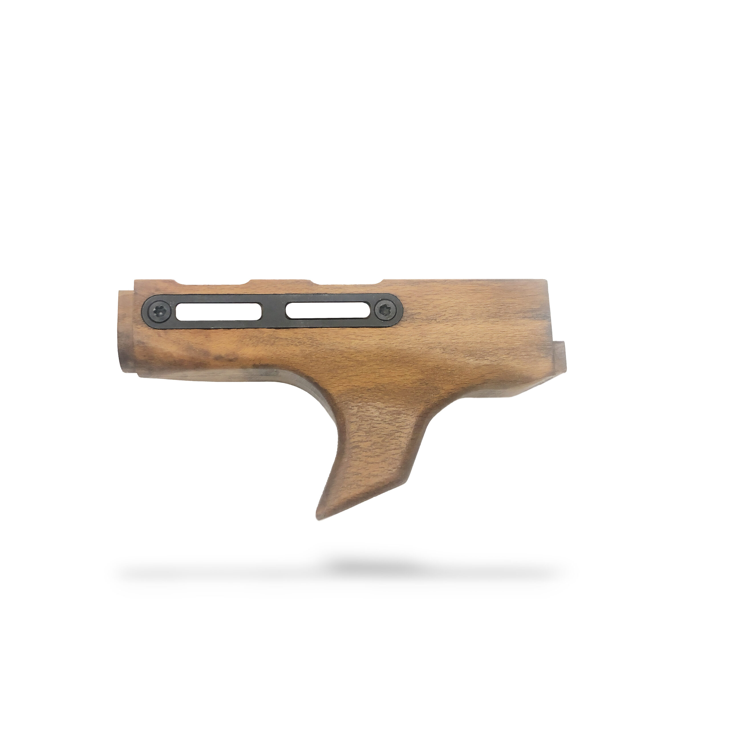 AK Sharkfin Wood Lower Handguard - Rustic Brown AK Sharkfin Wood Lower Handguard - Rustic Brown