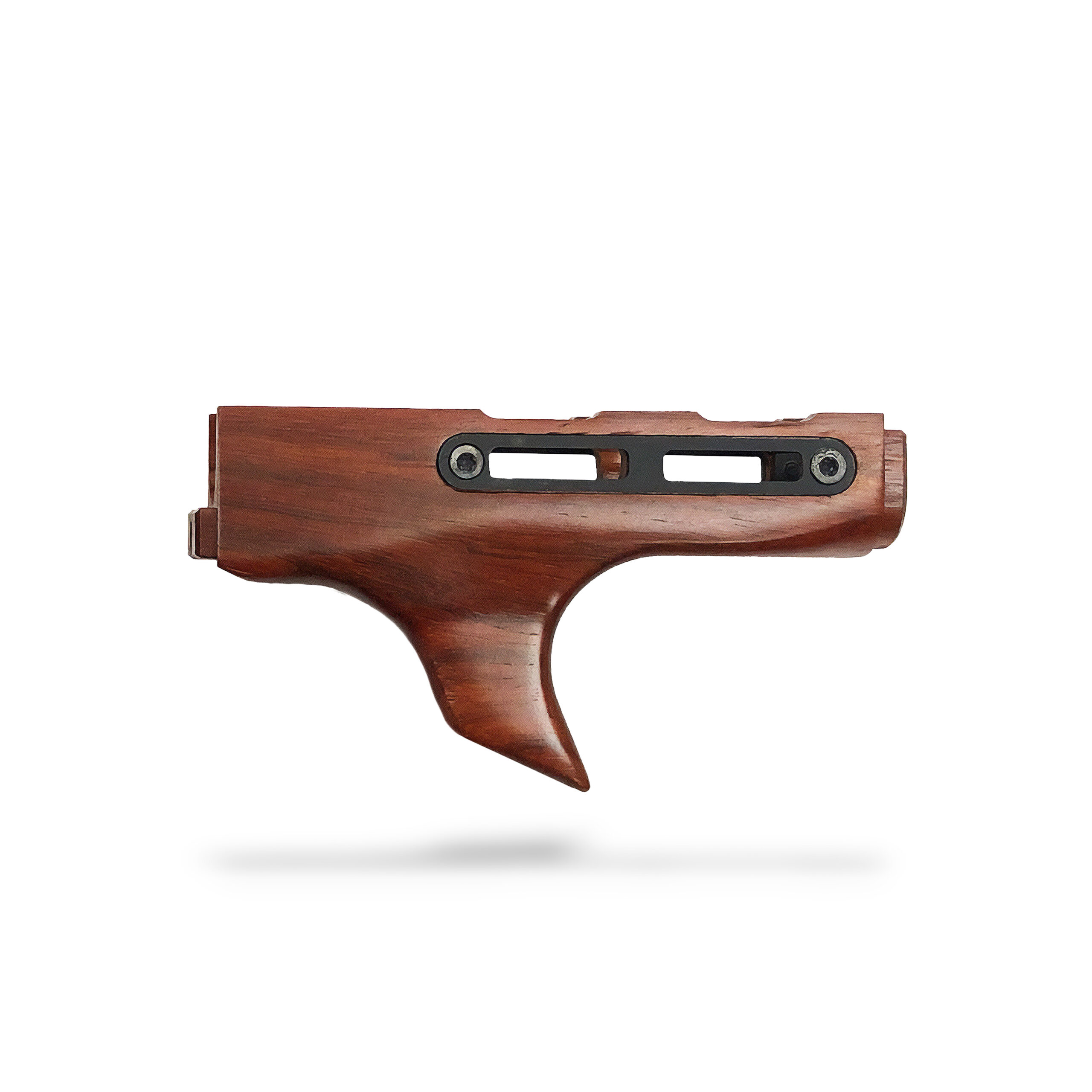 AKM Sharkfin Wood Lower Handguard - Exotic Padauk AKM Sharkfin Wood Lower Handguard - Exotic Padauk