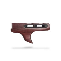 AKM Sharkfin Wood Lower Handguard - Exotic Purpleheart
