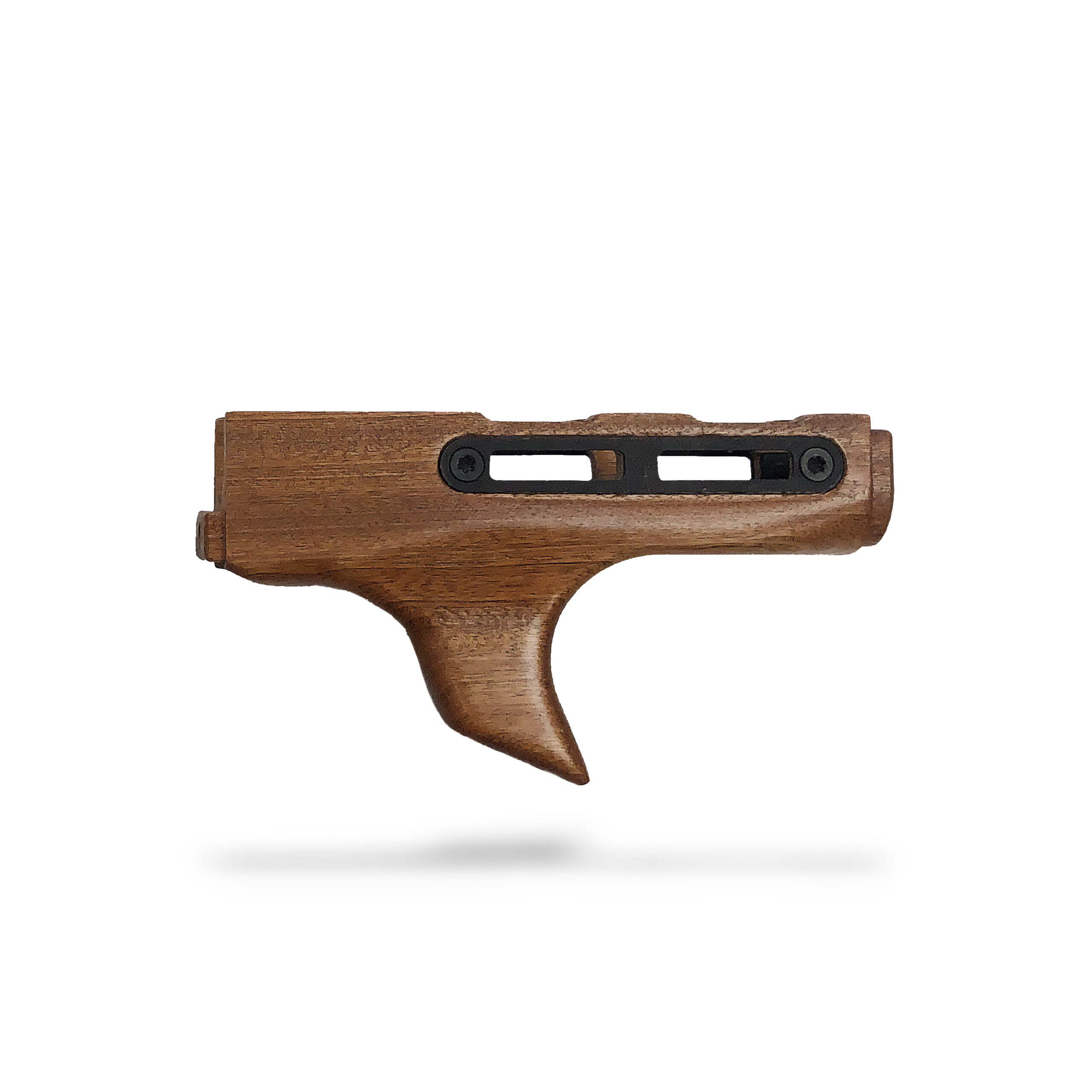 AKM Sharkfin Wood Lower Handguard - Exotic Sapele AKM Sharkfin Wood Lower Handguard - Exotic Sapele