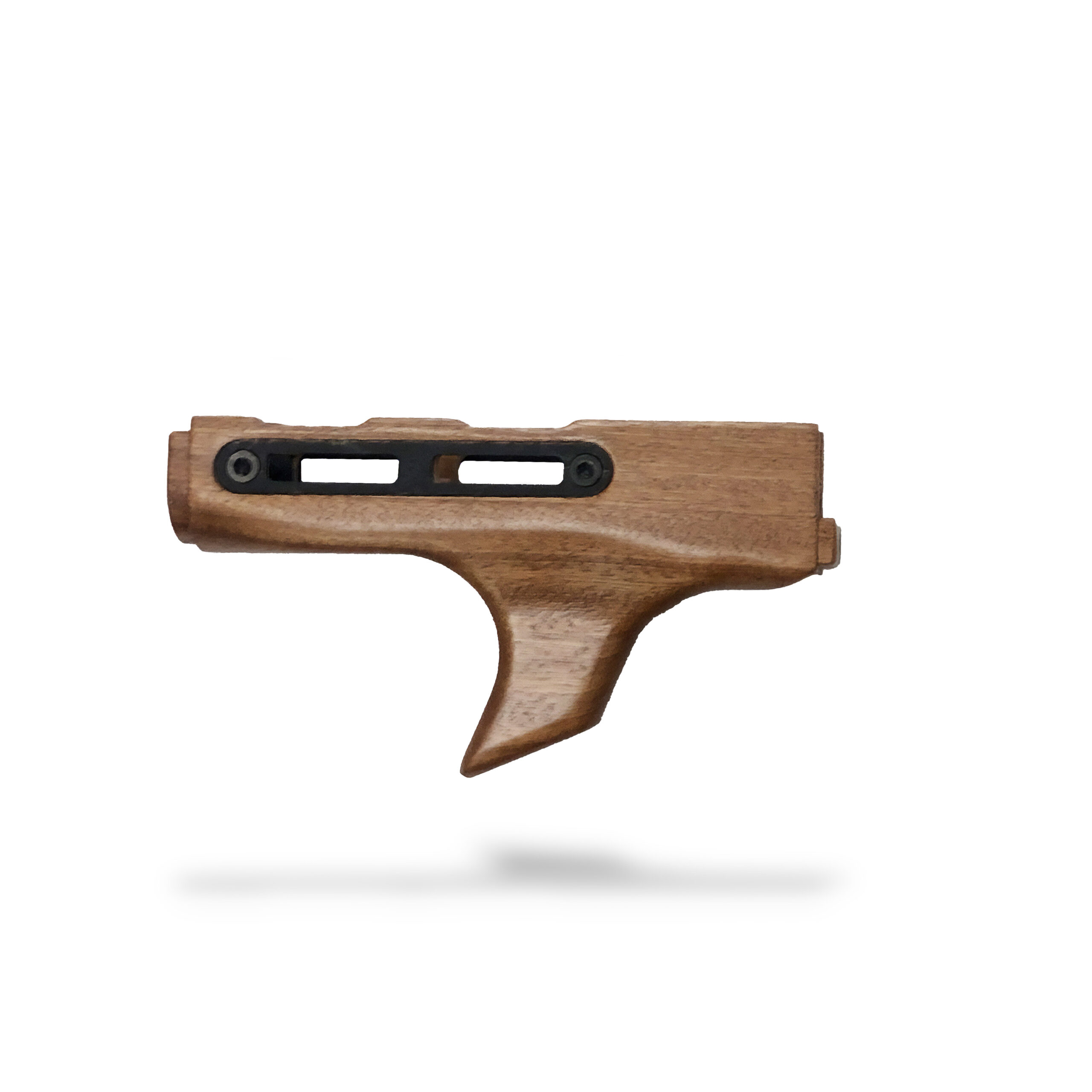 AKM Sharkfin Wood Lower Handguard - Exotic Sapele AKM Sharkfin Wood Lower Handguard - Exotic Sapele
