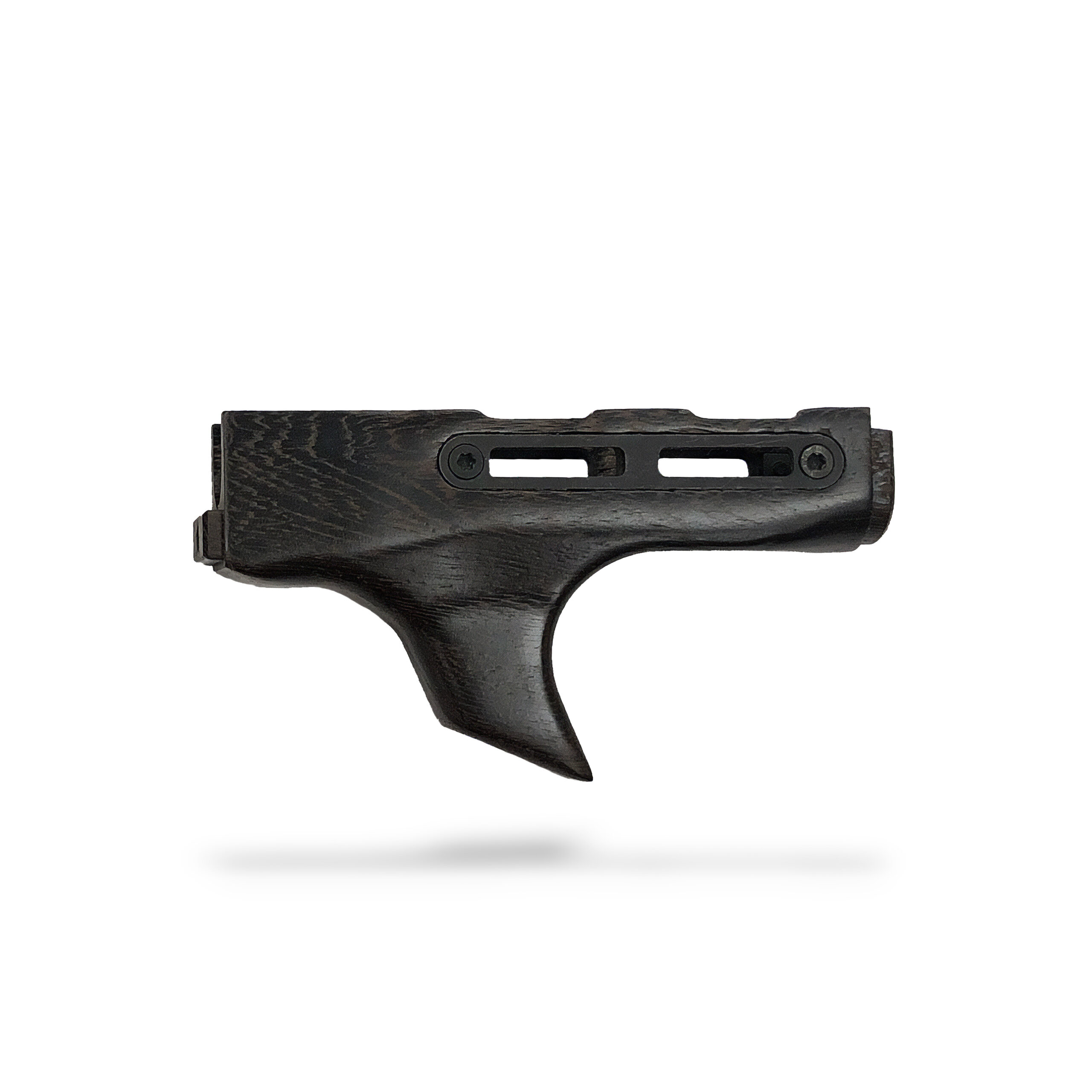 AKM Sharkfin Wood Lower Handguard - Exotic Wenge AKM Sharkfin Wood Lower Handguard - Exotic Wenge