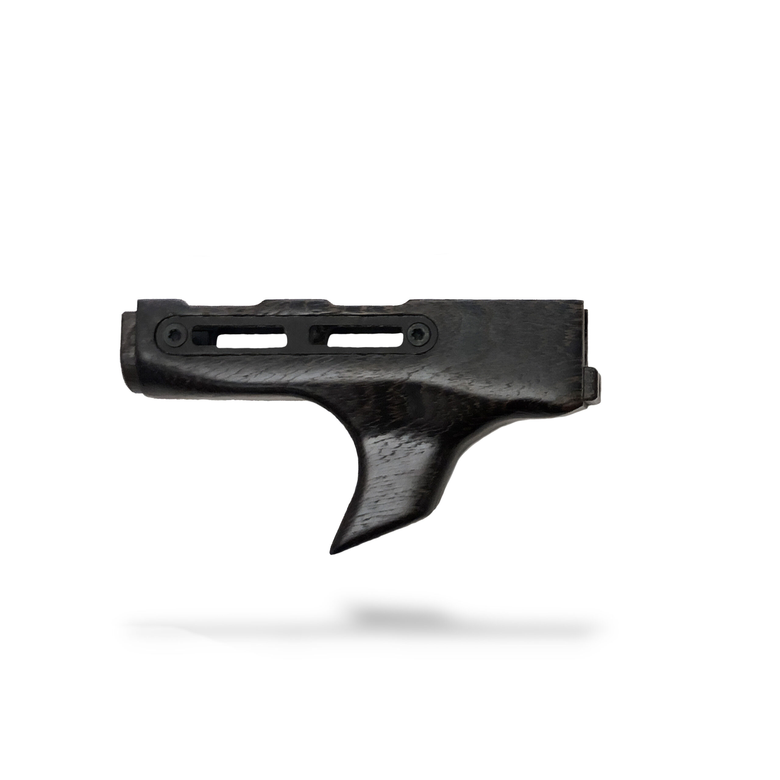 AKM Sharkfin Wood Lower Handguard - Exotic Wenge AKM Sharkfin Wood Lower Handguard - Exotic Wenge