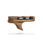 AKM Sharkfin Wood Lower Handguard - Exotic Zebra AKM Sharkfin Wood Lower Handguard - Exotic Zebra