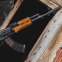 AKM Wood Upper Handguard - Honey Blonde