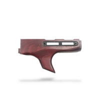 AK Sharkfin wood lower handguard - Russian Red