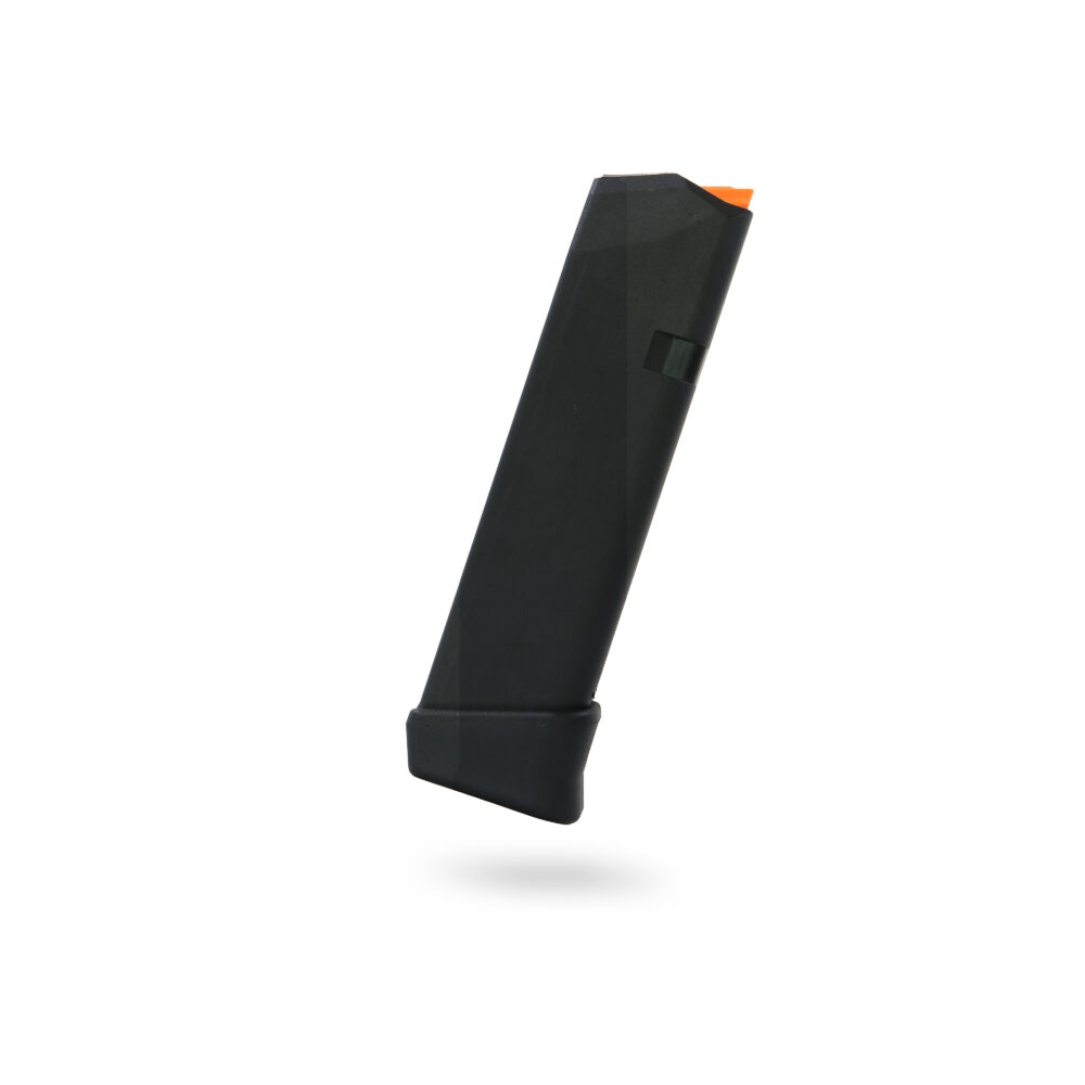 17+2 Round 9×19 Glock Magazine With Extension - Black