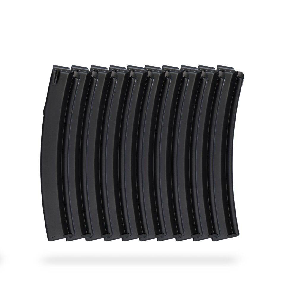 30 Round 9×19MM MP5 Magazine Black - 10 Pack