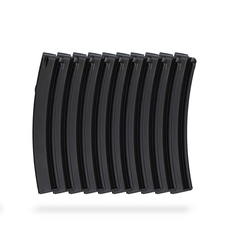 30 Round 9×19MM MP5 Magazine Black - 10 Pack