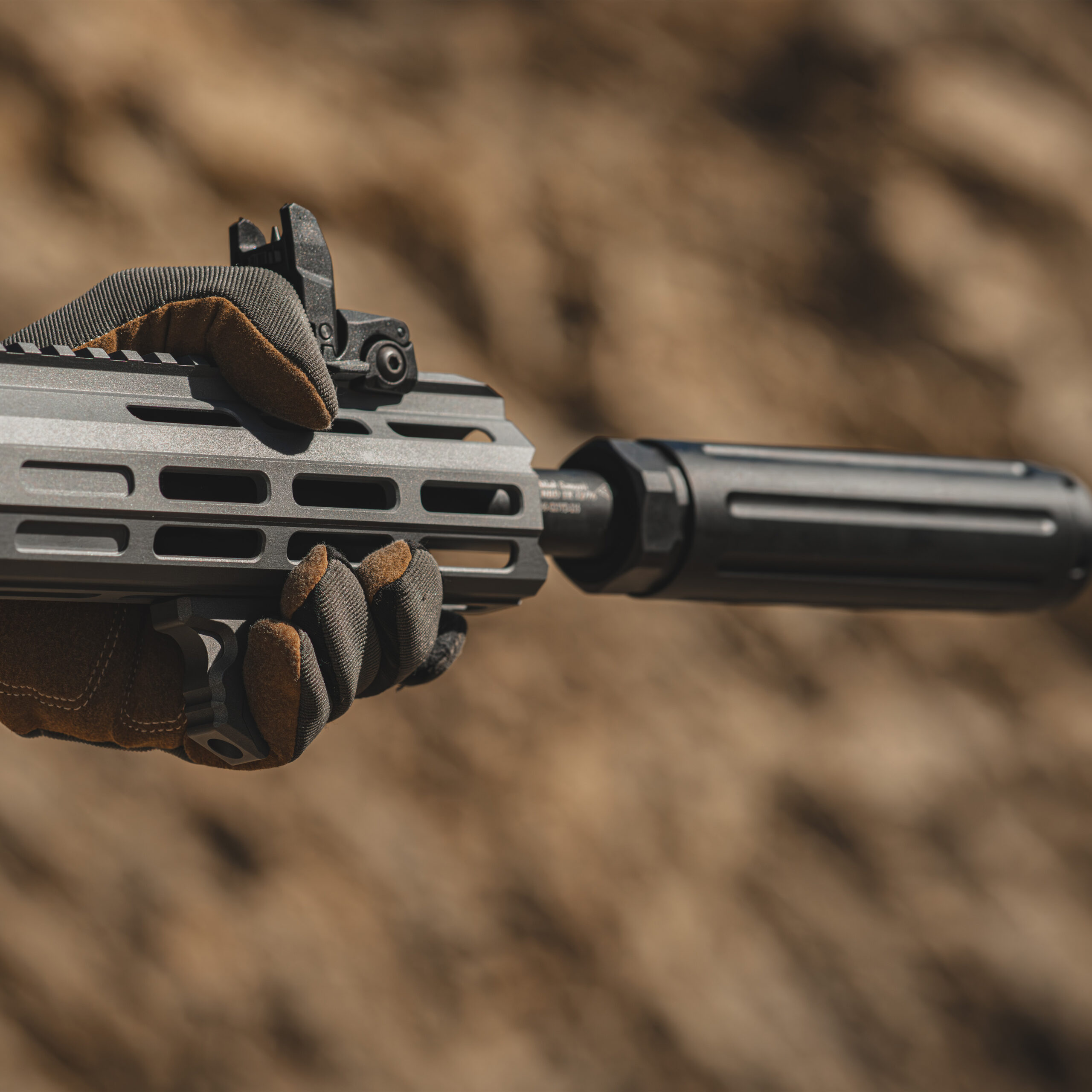 Dual Degree M-LOK Mini Aluminum Hand Stop - OD Green Dual Degree M-LOK Mini Aluminum Hand Stop - OD Green
