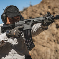 Dual Degree M-LOK Mini Aluminum Hand Stop - Black