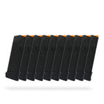 15+2 Round 9×19mm Glock Magazine With Extension - 10 pack