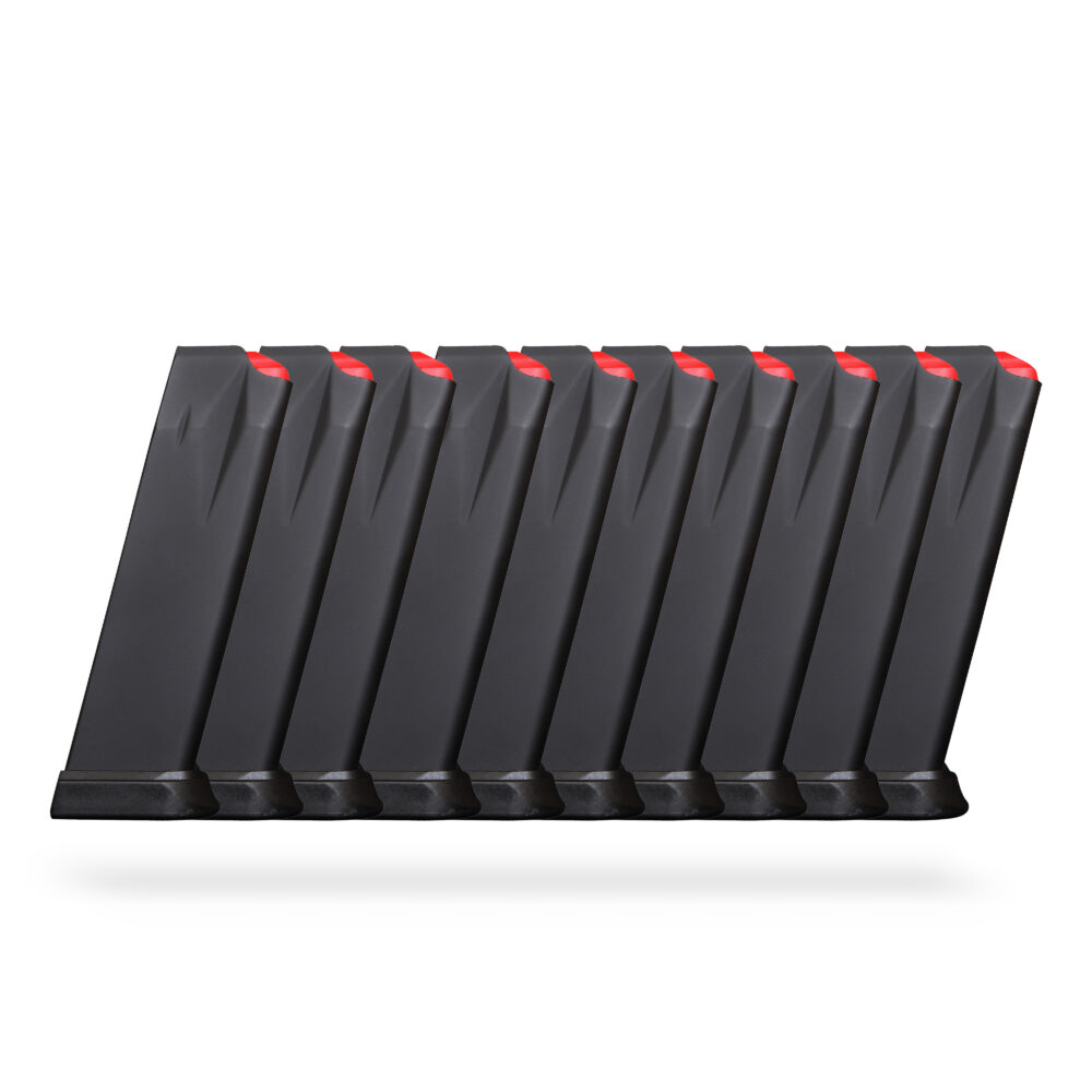 18 Round 9x19mm Springfield XD Magazine Black - 10 Pack
