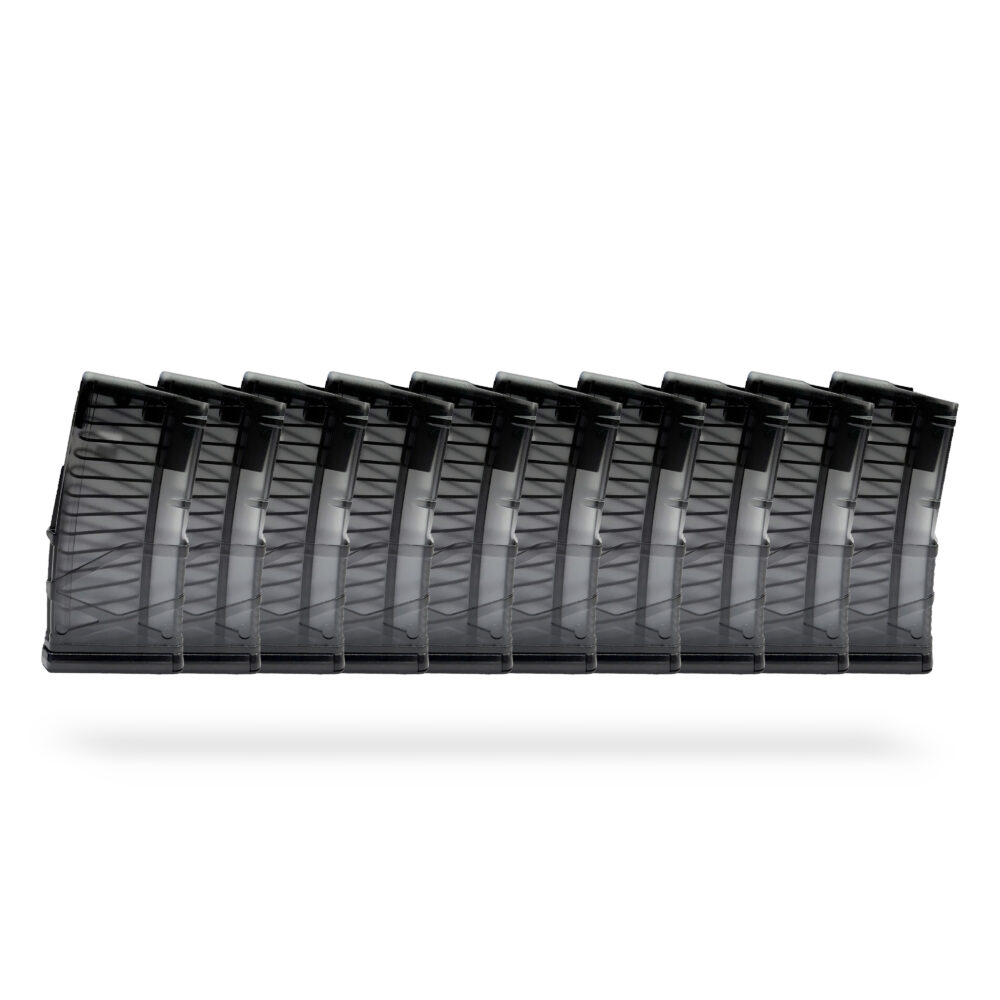 20 Round 5.56x45mm Magazine Black - 10 pack