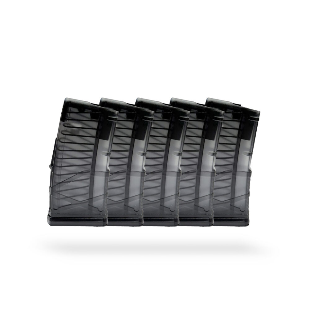 20 Round 5.56x45mm Magazine Black - 5 Pack