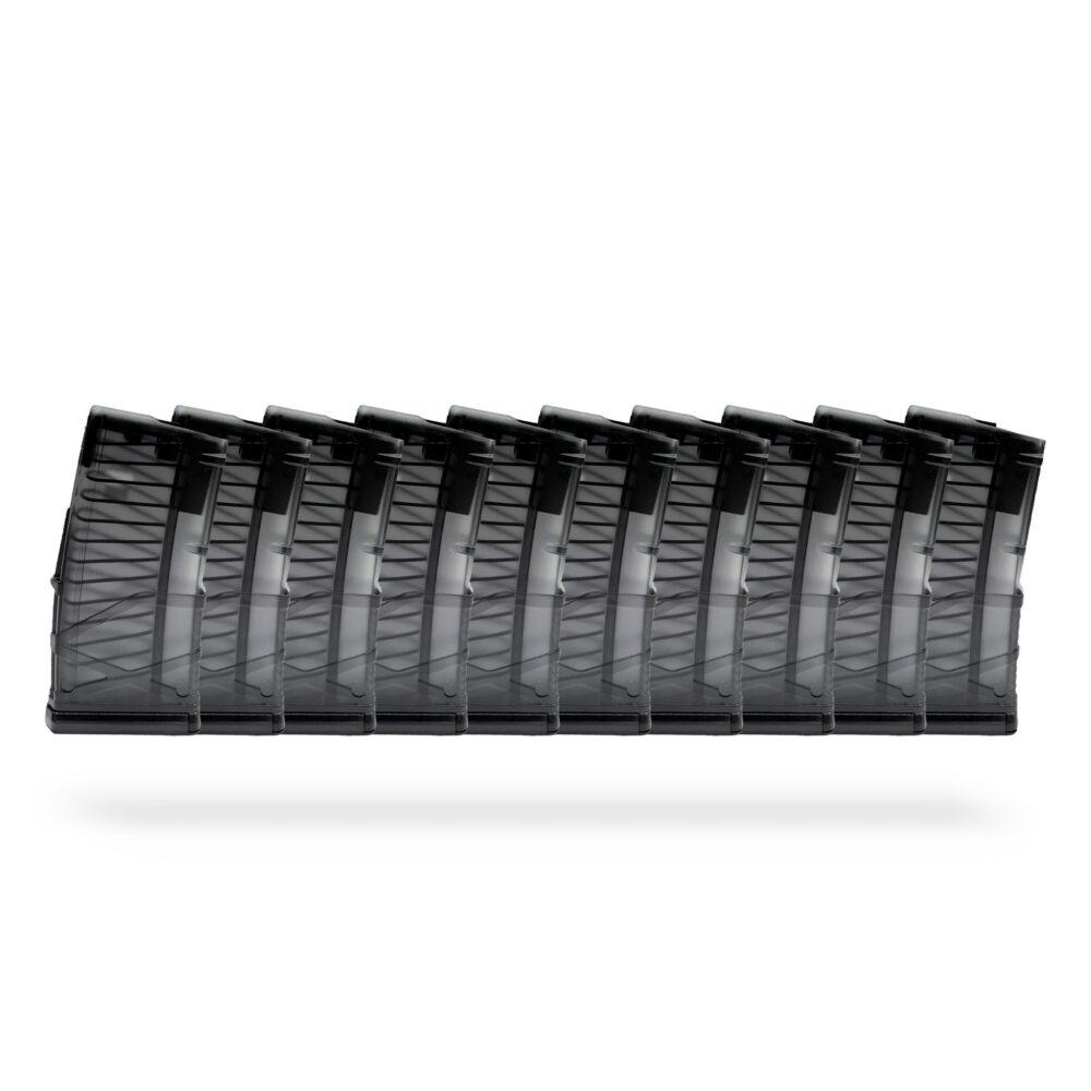 20 Round 5.56x45mm Magazine Black - 10 Pack
