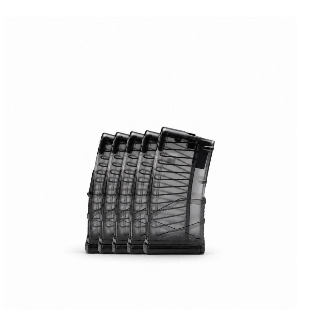 20 Round 5.56x45mm Magazine Black - 5 Pack