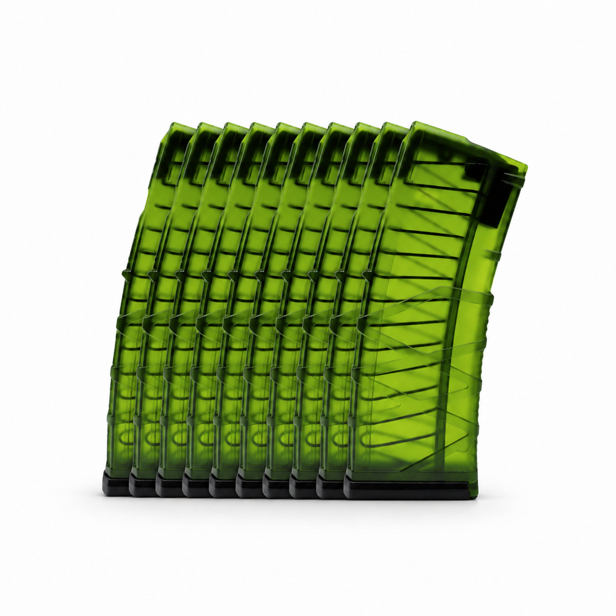 30 Round 5.56x45mm Magazine Green - 10 Pack 30 Round 5.56x45mm Magazine Green - 10 Pack