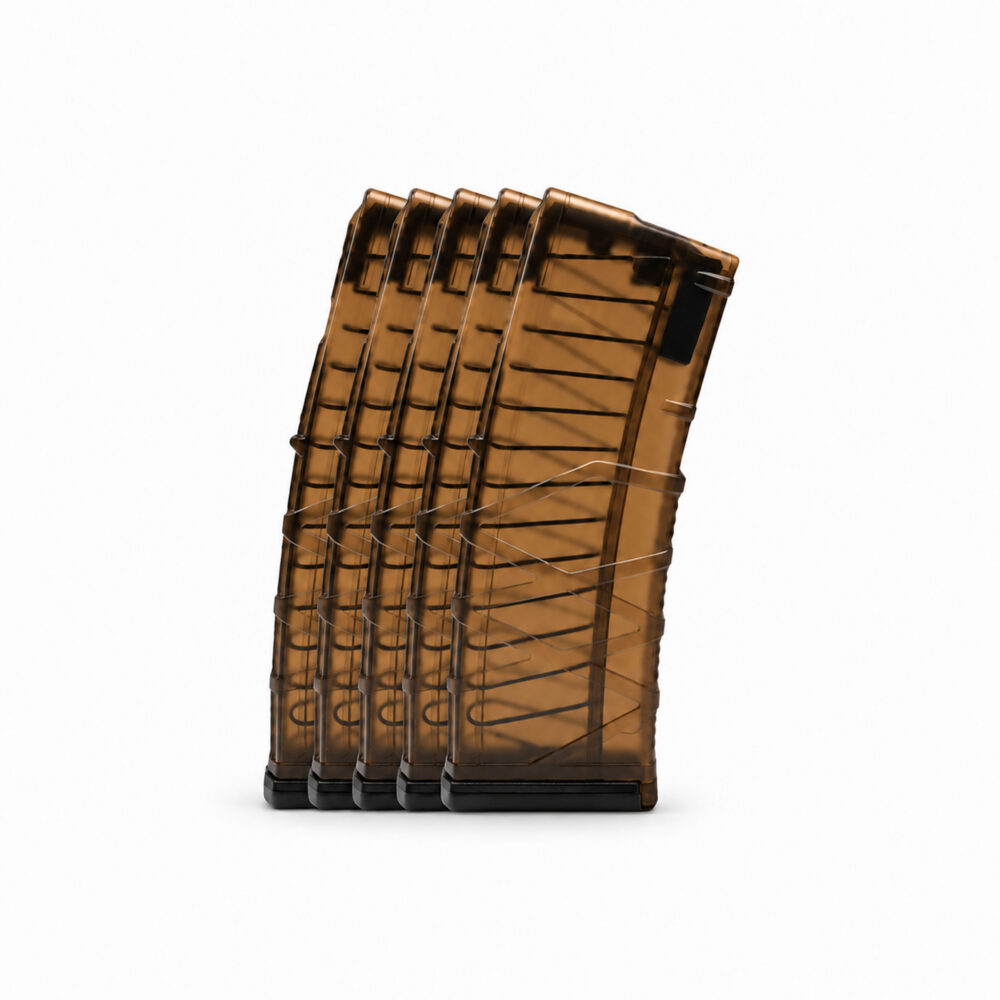 30 Round 5.56x45mm Magazine Brown - 5 pack