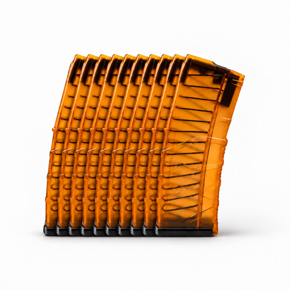 30 Round 5.56x45mm Magazine Orange - 10 Pack