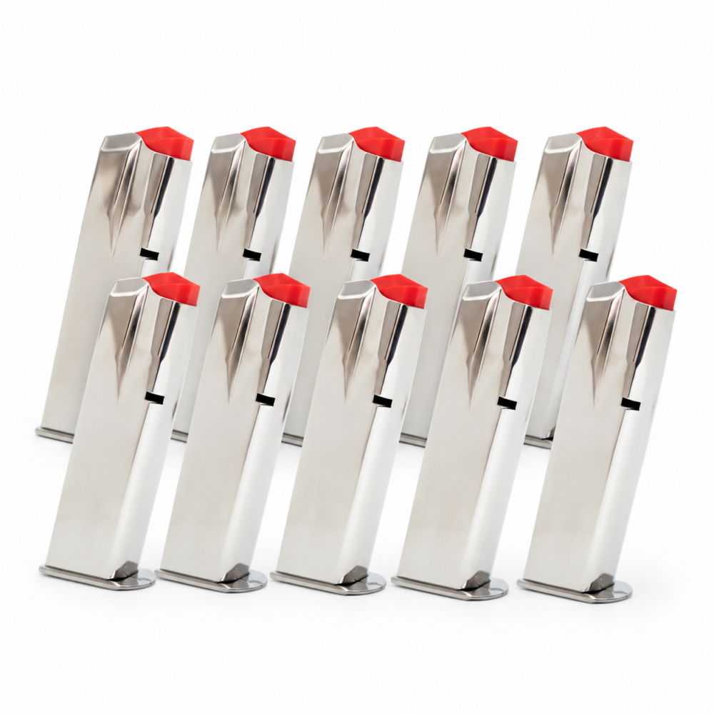 17 Round 9x19mm CZ-75 Magazine Chrome - 10 Pack
