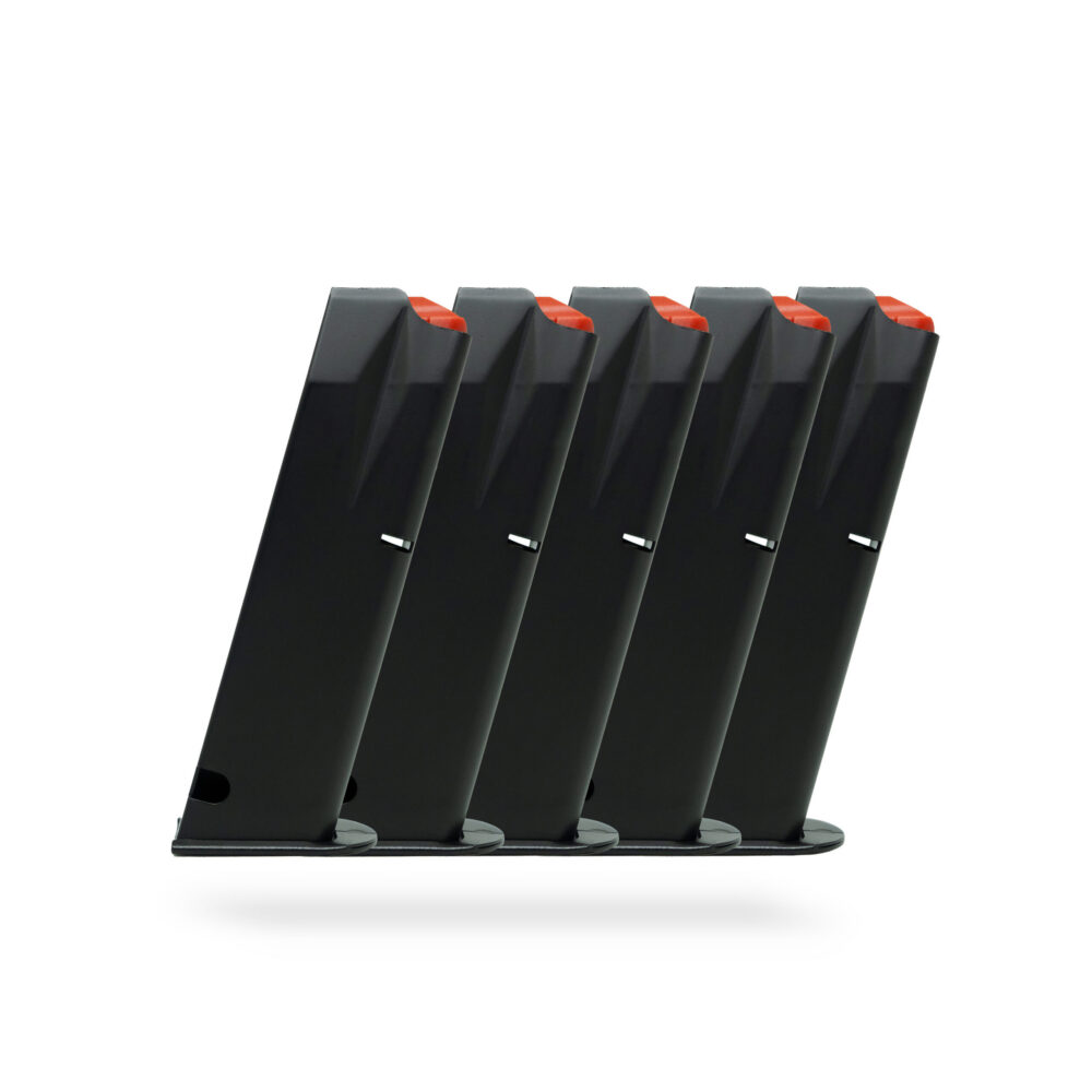 16 Round 9x19mm Beretta 92 Magazine Black - 5 Pack