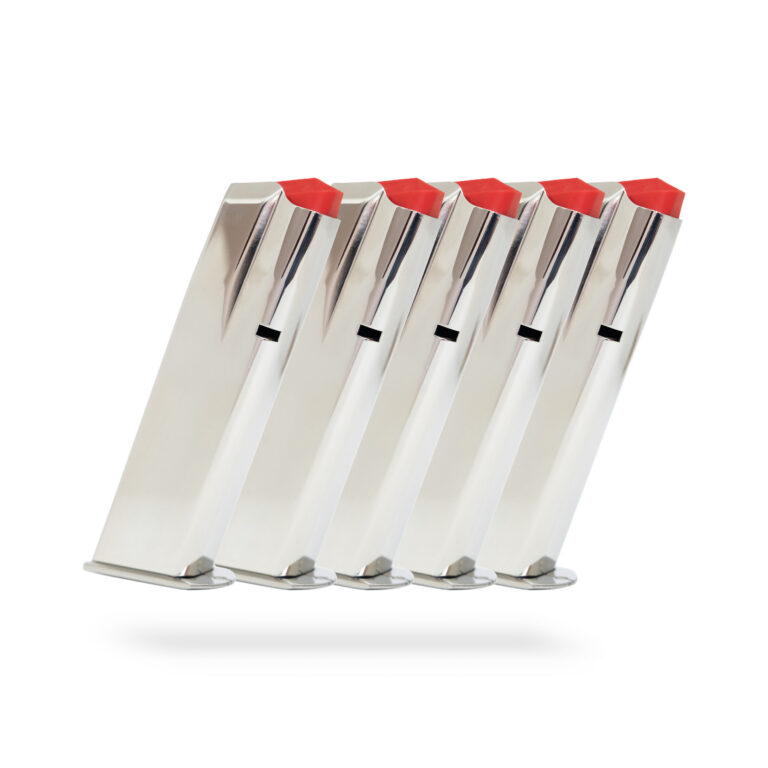 17 Round 9x19mm CZ-75 Magazine Chrome - 5 Pack 17 Round 9x19mm CZ-75 Magazine Chrome - 5 Pack