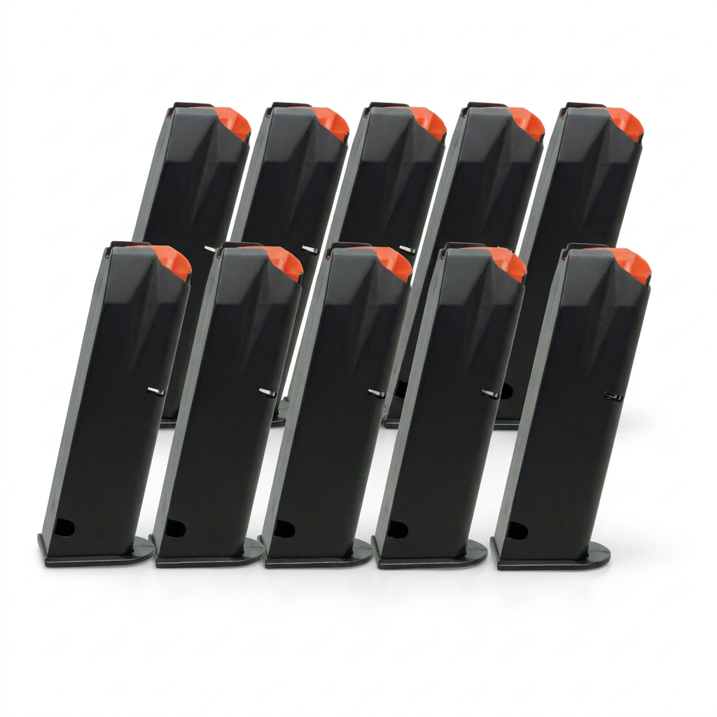 16 Round 9x19mm Beretta 92 Magazine Black - 10 Pack 16 Round 9x19mm Beretta 92 Magazine Black - 10 Pack