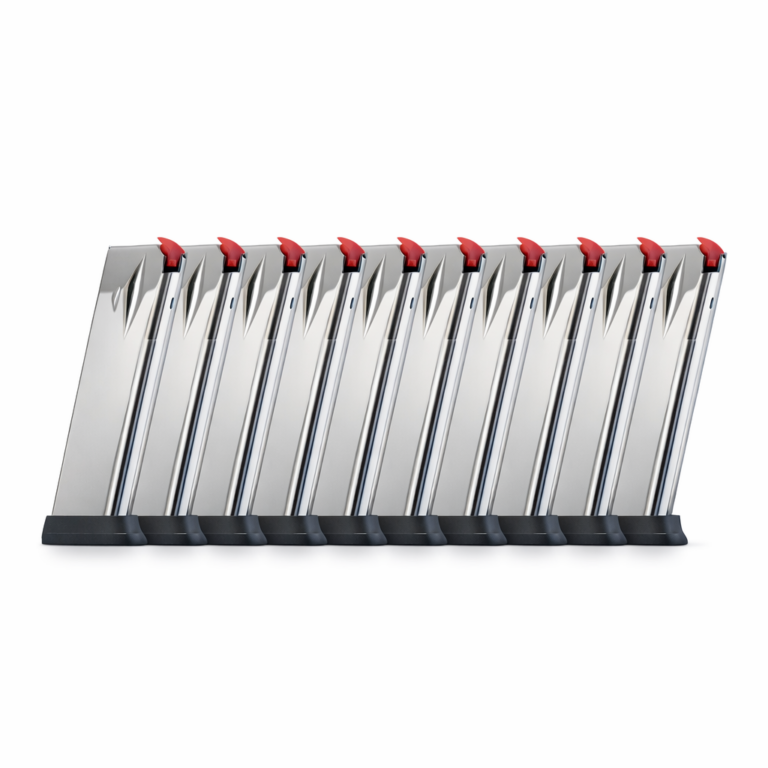 18 Round 9x19mm Springfield XD Magazine Chrome - 10 Pack 18 Round 9x19mm Springfield XD Magazine Chrome - 10 Pack