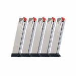 18 Round 9x19mm Springfield XD Magazine Chrome - 5 Pack