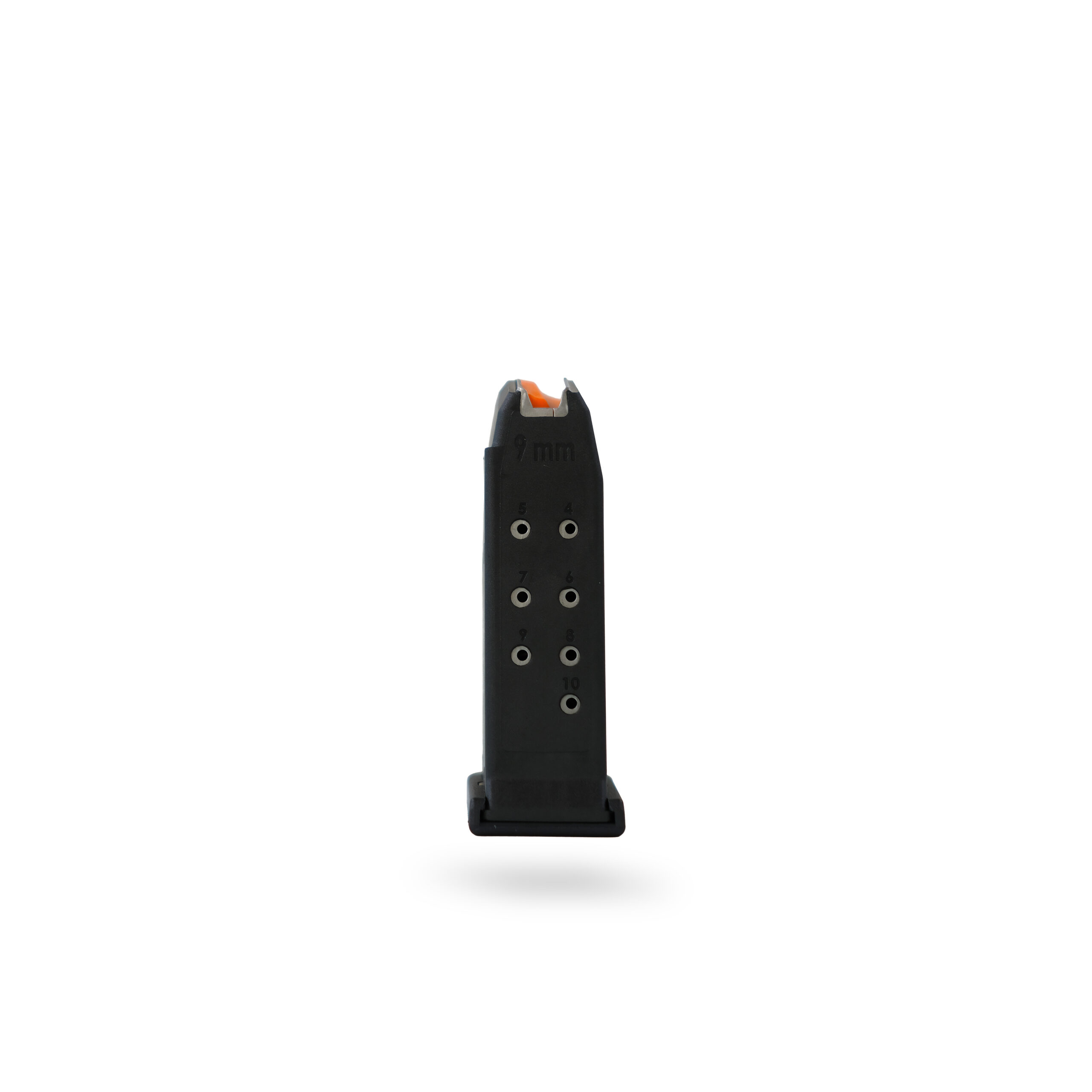 10 Round 9x19mm Glock Magazine Black - 5 Pack 10 Round 9x19mm Glock Magazine Black - 5 Pack