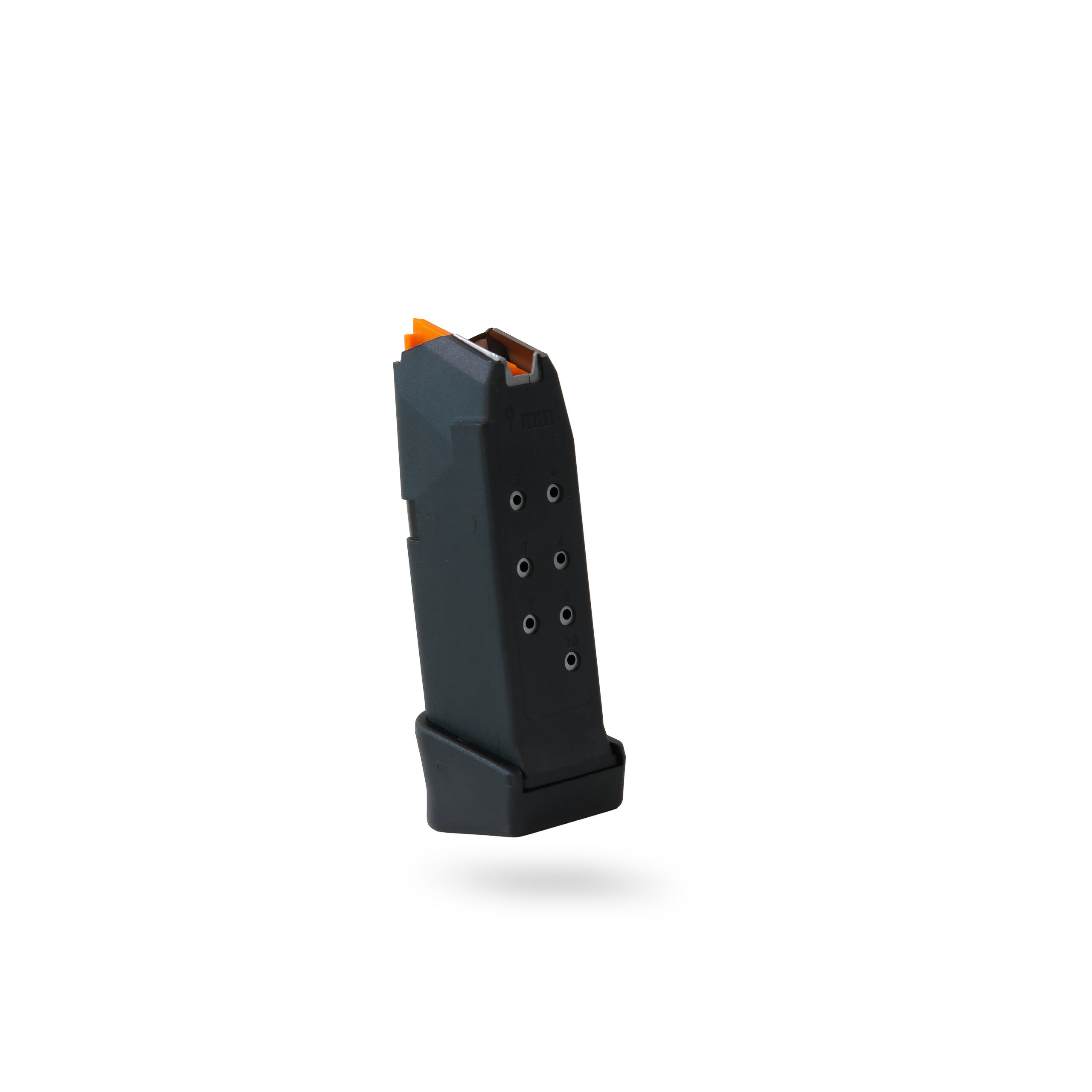 10+2 Round 9x19mm Glock Magazine With Extension Black - 5 Pack 10+2 Round 9x19mm Glock Magazine With Extension Black - 5 Pack