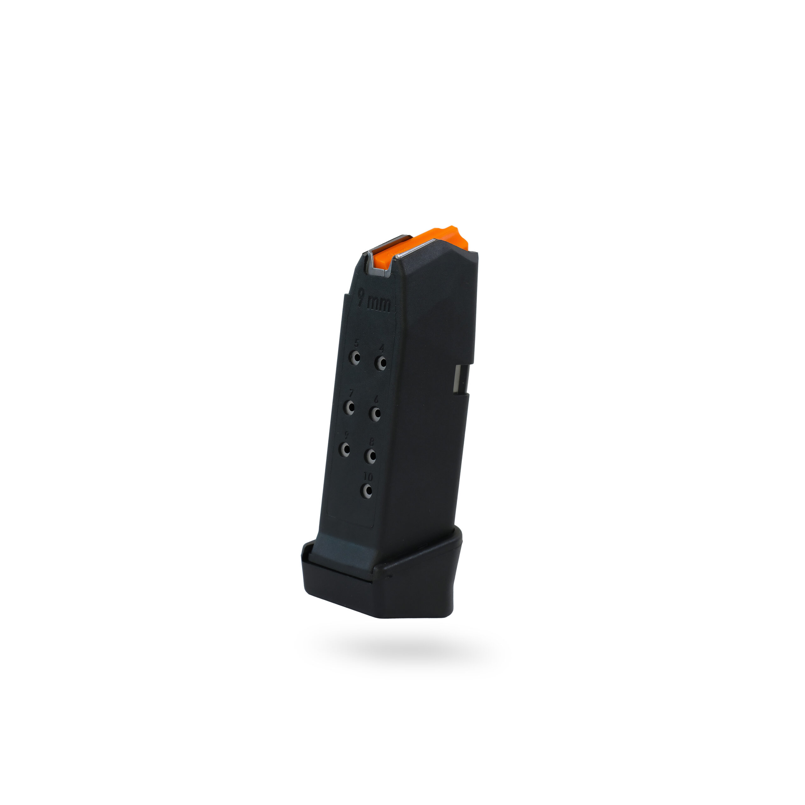 10+2 Round 9x19mm Glock Magazine With Extension Black - 5 Pack 10+2 Round 9x19mm Glock Magazine With Extension Black - 5 Pack