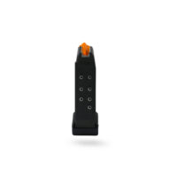 10+2 Round 9x19mm Glock Magazine With Extension Black - 10 Pack