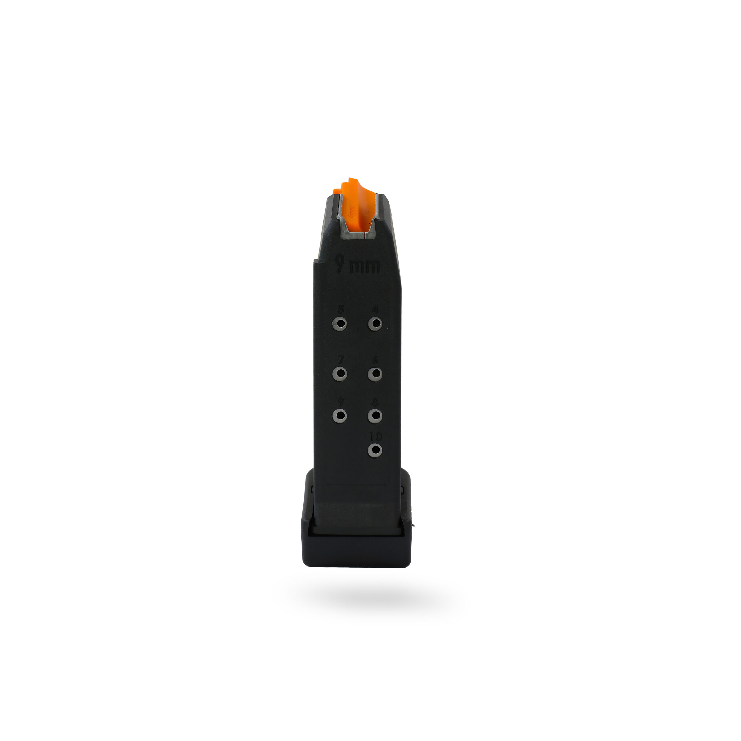 10+2 Round 9x19mm Glock Magazine With Extension Black - 5 Pack 10+2 Round 9x19mm Glock Magazine With Extension Black - 5 Pack