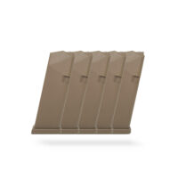 15 Round 9x19mm Glock Magazine FDE - 5 Pack