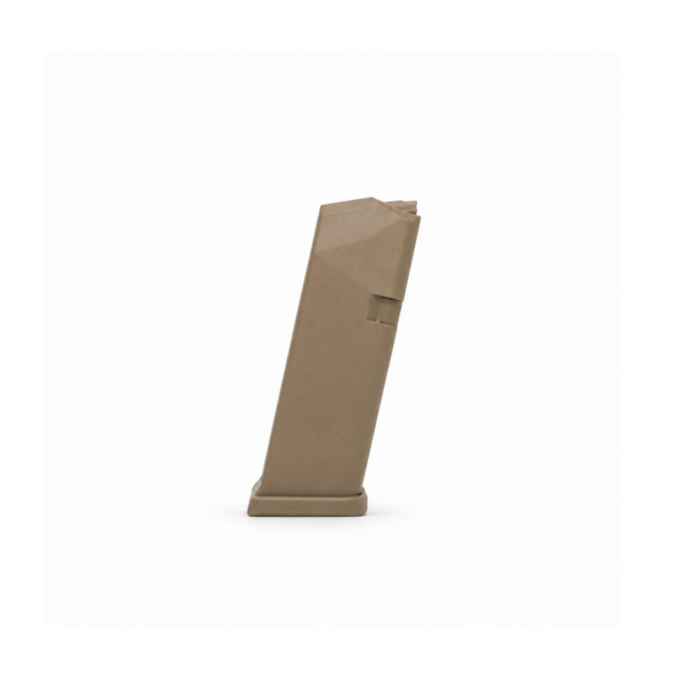 15 Round 9x19mm Glock Magazine - FDE