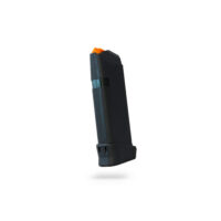 15+2 Round 9×19mm Glock Magazine With Extension Black - 5 Pack