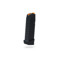 15+2 Round 9×19mm Glock Magazine With Extension Black - 10 Pack