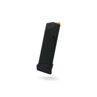 15+2 Round 9×19mm Glock Magazine With Extension Black - 5 Pack