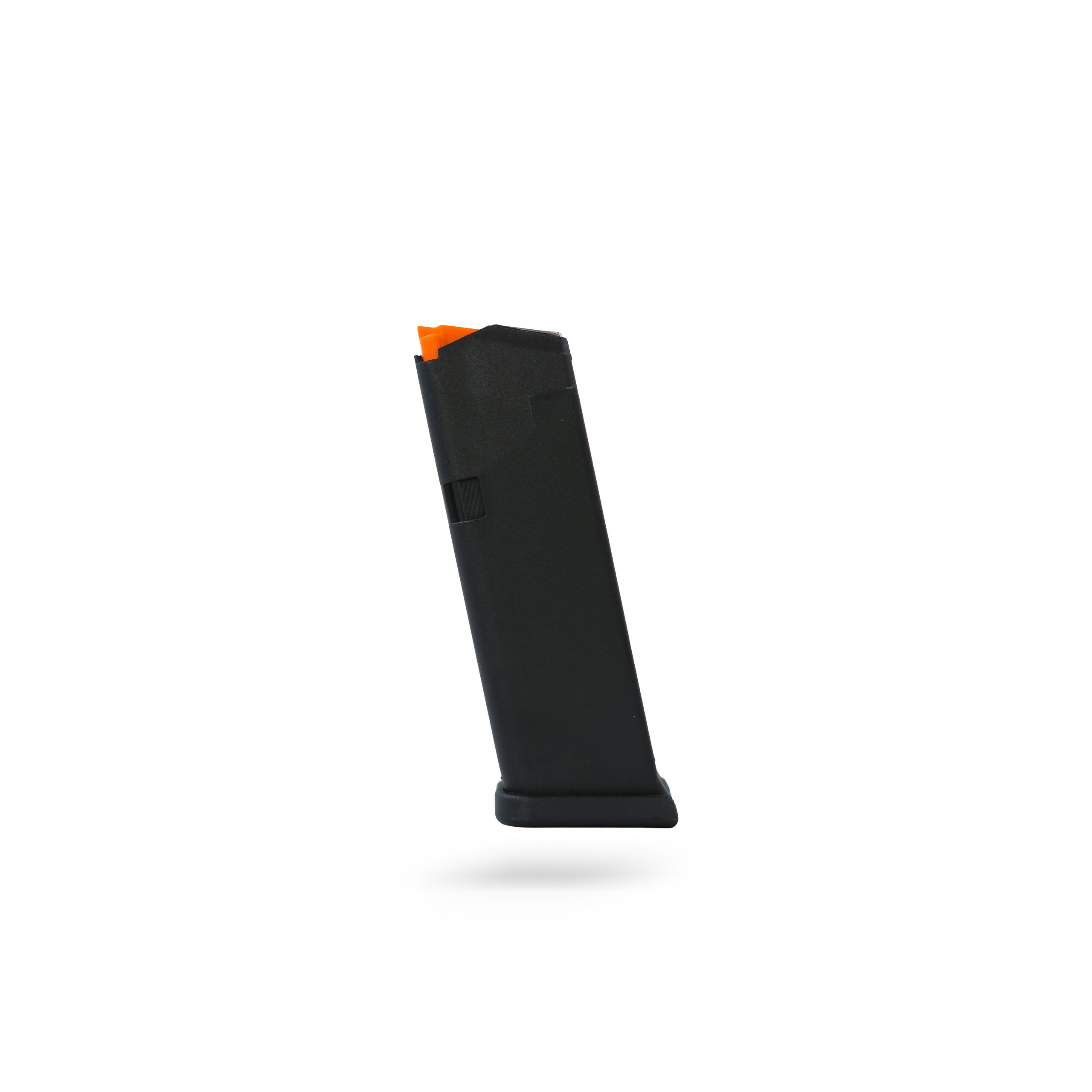 15 Round 9x19mm Glock Magazine Black / Orange - 10 Pack 15 Round 9x19mm Glock Magazine Black / Orange - 10 Pack