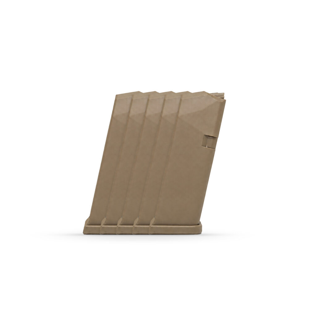 15 Round 9x19mm Glock Magazine FDE - 5 Pack